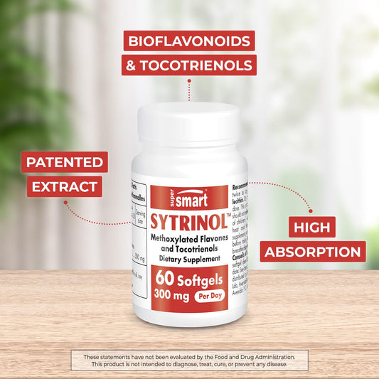 Close up of citrus bioflavonoids and tocotrienols ingredients
