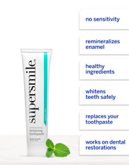 Product display: Supersmile Pro Whitening Toothpaste with Fluoride