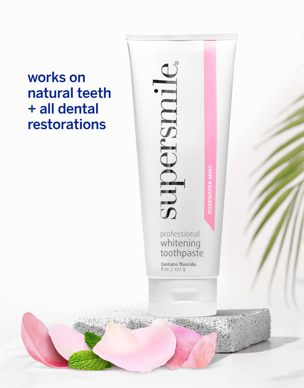 Illustration showing whitening up to 6 shades