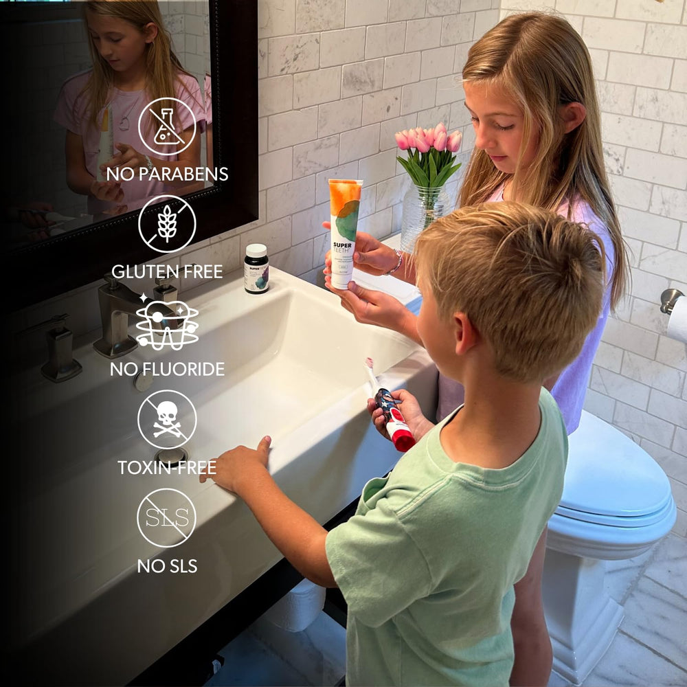 Family-friendly toothpaste for adults and children