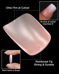 SUPNAIL 19 sizes ensure a precise fit for most nails.