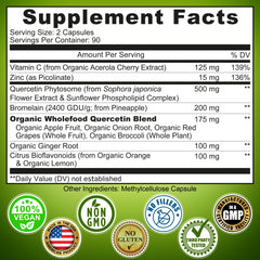 SUPPLEMENTS STUDIO citrus bioflavonoids close-up promoting daily nutritional support.