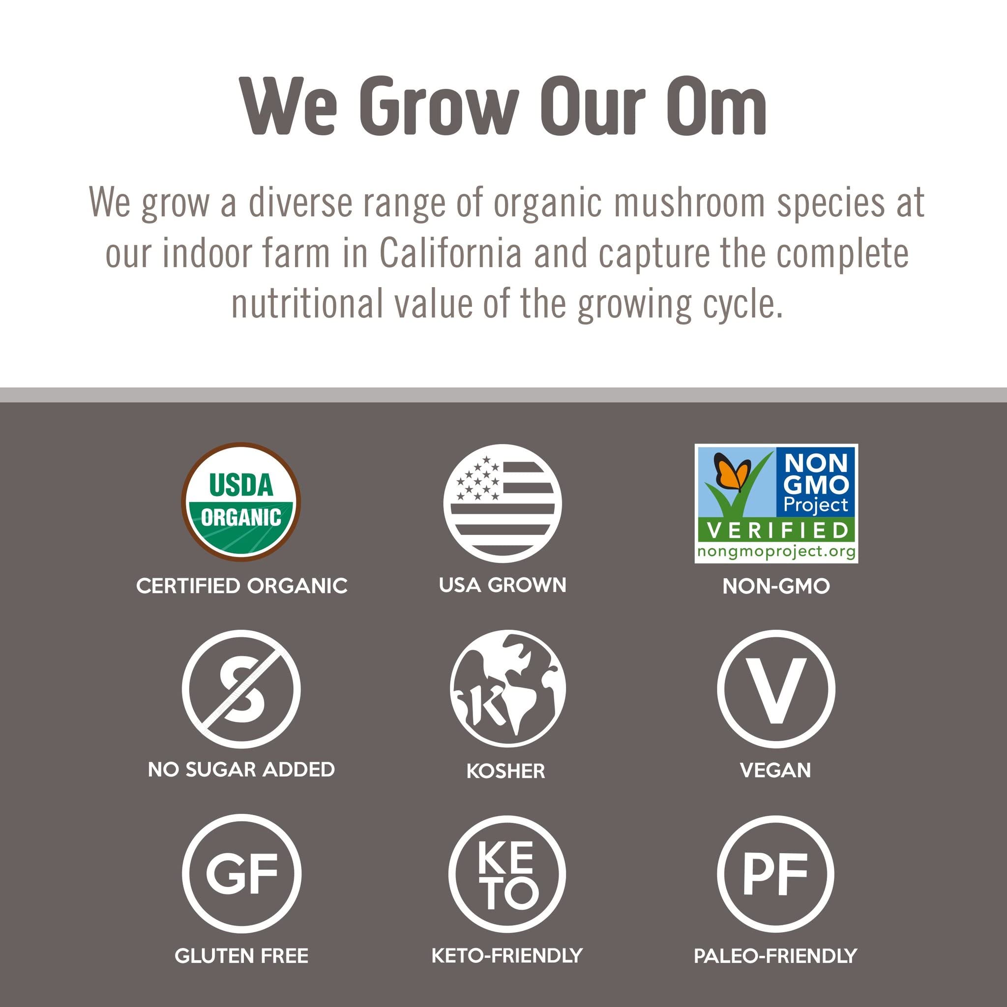 Mushroom powder processing supply chain: growing to milling