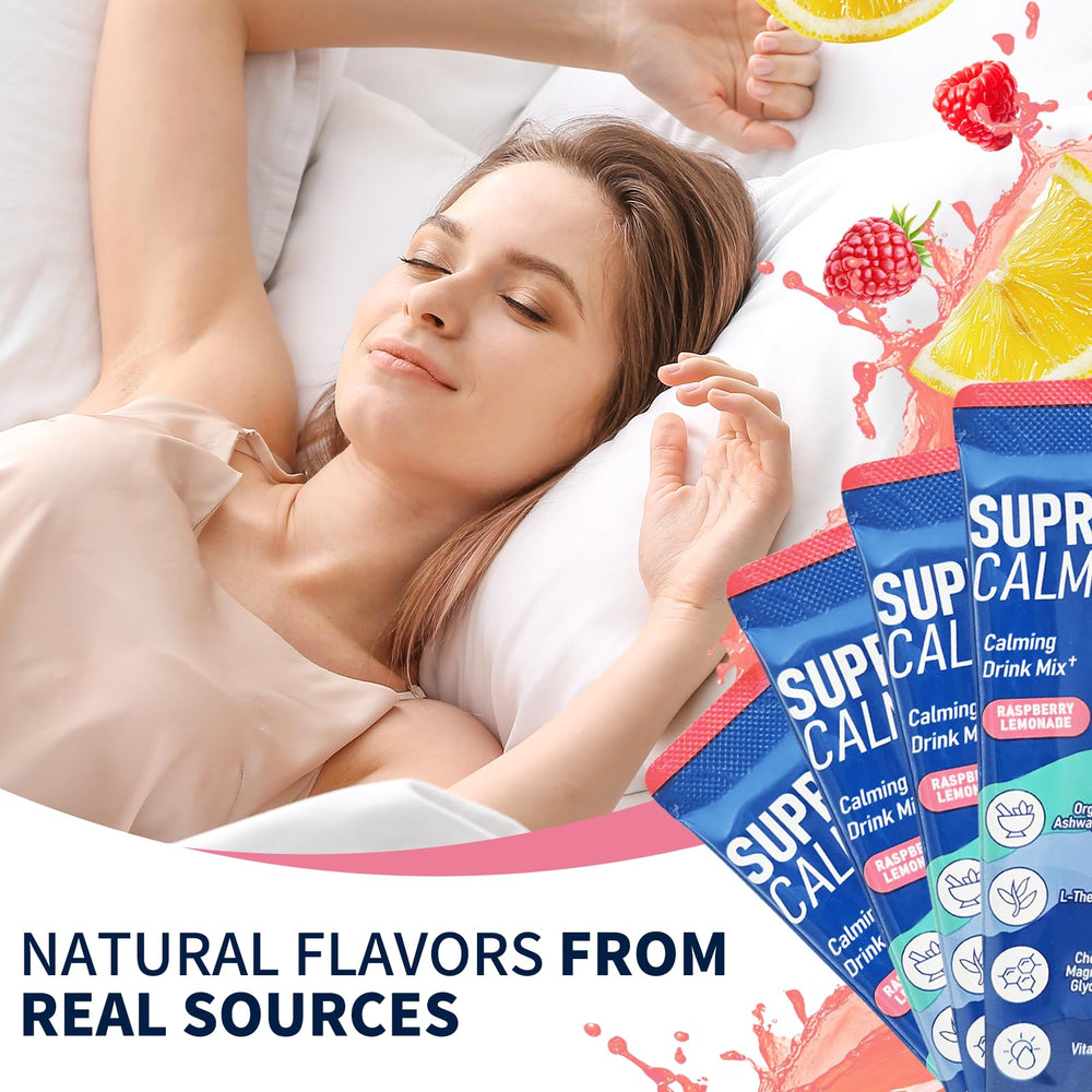 Nutritional ingredients and benefits on SupraCalm label