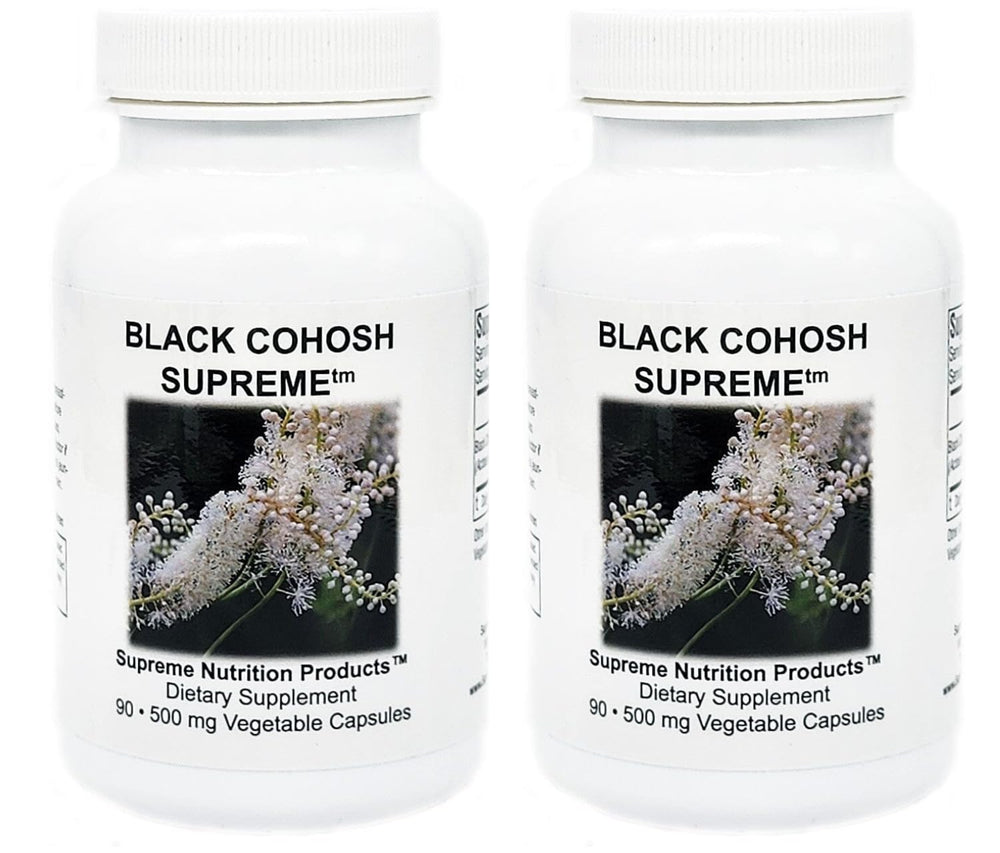 Supreme Nutrition front label view showing product identity and benefits