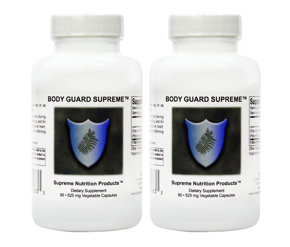 Supreme Nutrition product front packaging showing clear label and benefits