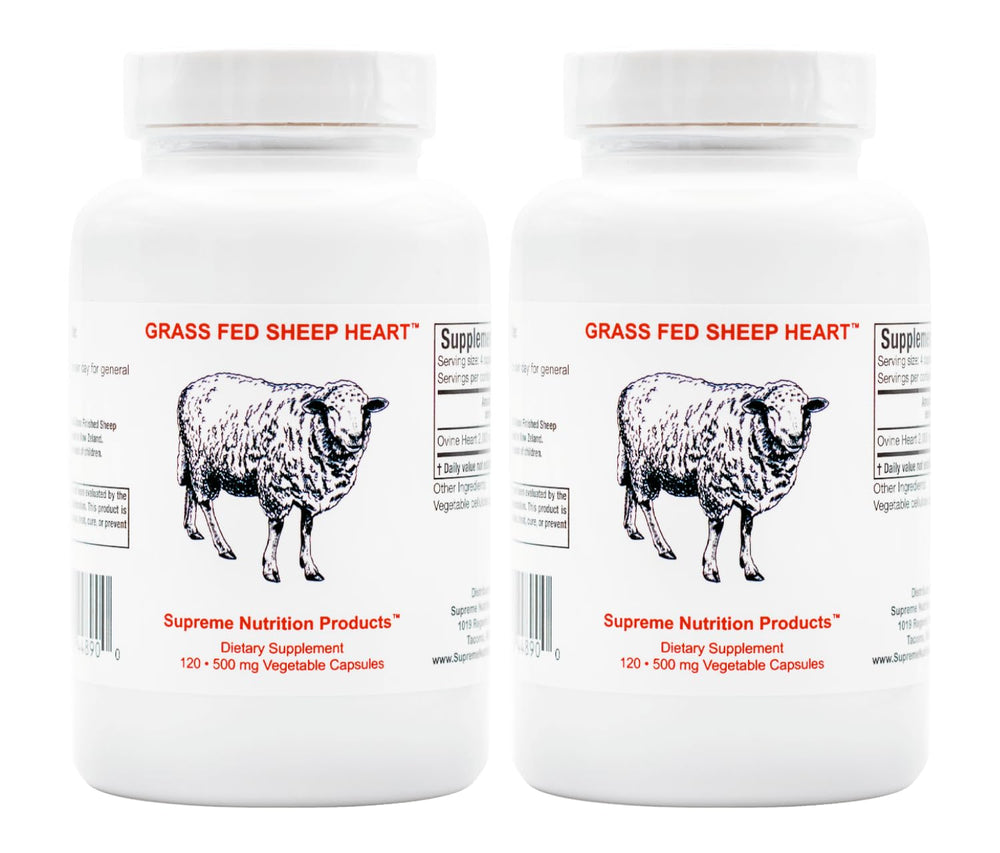 Supreme Nutrition bottle front view showing packaging and product name for clarity