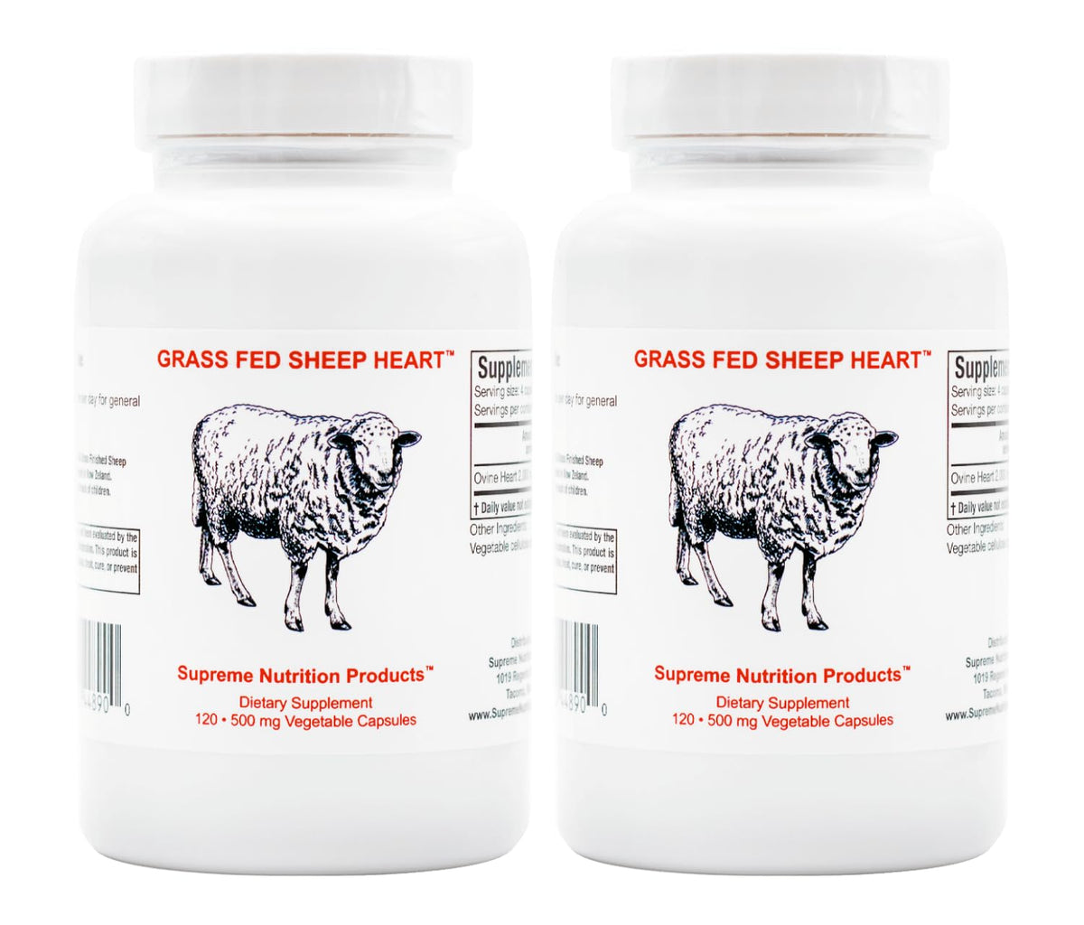Supreme Nutrition bottle front view showing packaging and product name for clarity