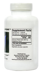Supreme Nutrition open bottle with capsules spilling showing easy-dose convenience