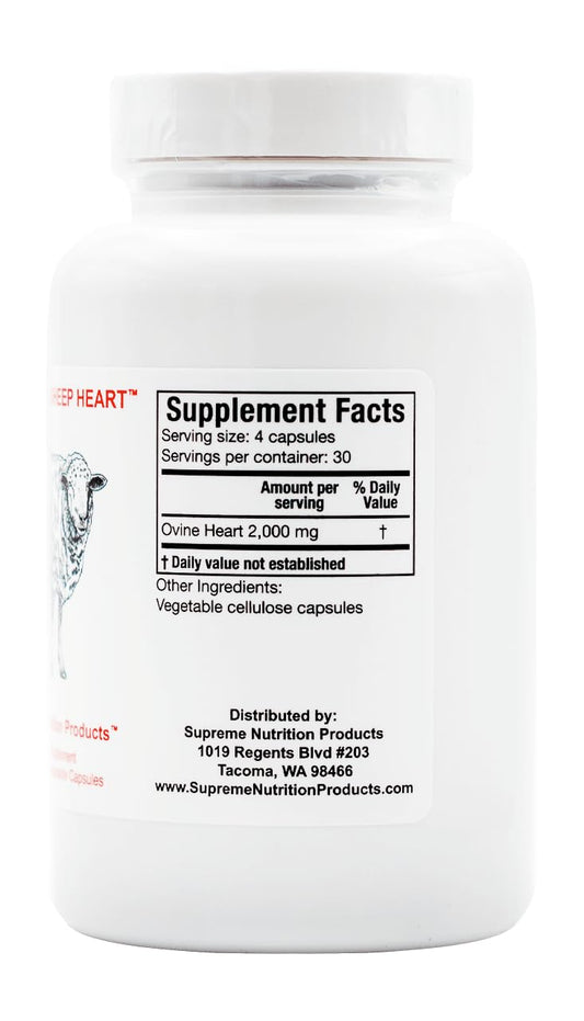 Supreme Nutrition capsule close-up showing texture and size for easy identification