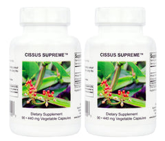 Supreme Nutrition front packaging showing two-bottle pack and clear product benefit