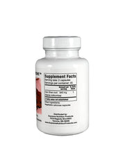 Supreme Nutrition close-up of a single vegetarian Dan Shen capsule highlighting purity and texture