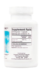 Close-up of Supreme Nutrition Endo Supreme vegetarian capsule texture highlighting pure suma root content and clean encapsulation