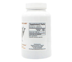 Nutrition product label showing no fillers or binders