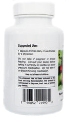 Supreme Nutrition powdered hawthorn texture displayed to show natural botanical quality