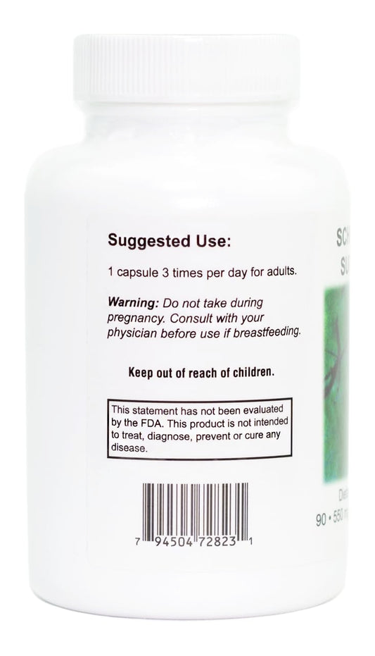 Supreme Nutrition Schisandra capsule close-up highlighting vegetarian shell and easy swallowing