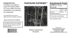 Supreme Nutrition Takesumi Supreme pack de 2 polvo de bambú activado para uso diario