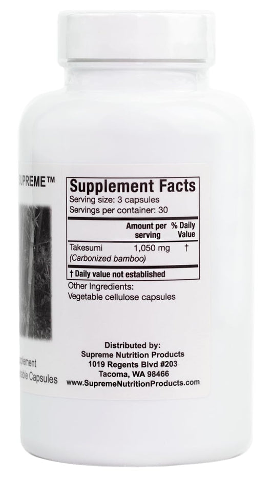 Supreme Nutrition close-up of vegetarian capsule illustrating purity and easy swallowing benefit
