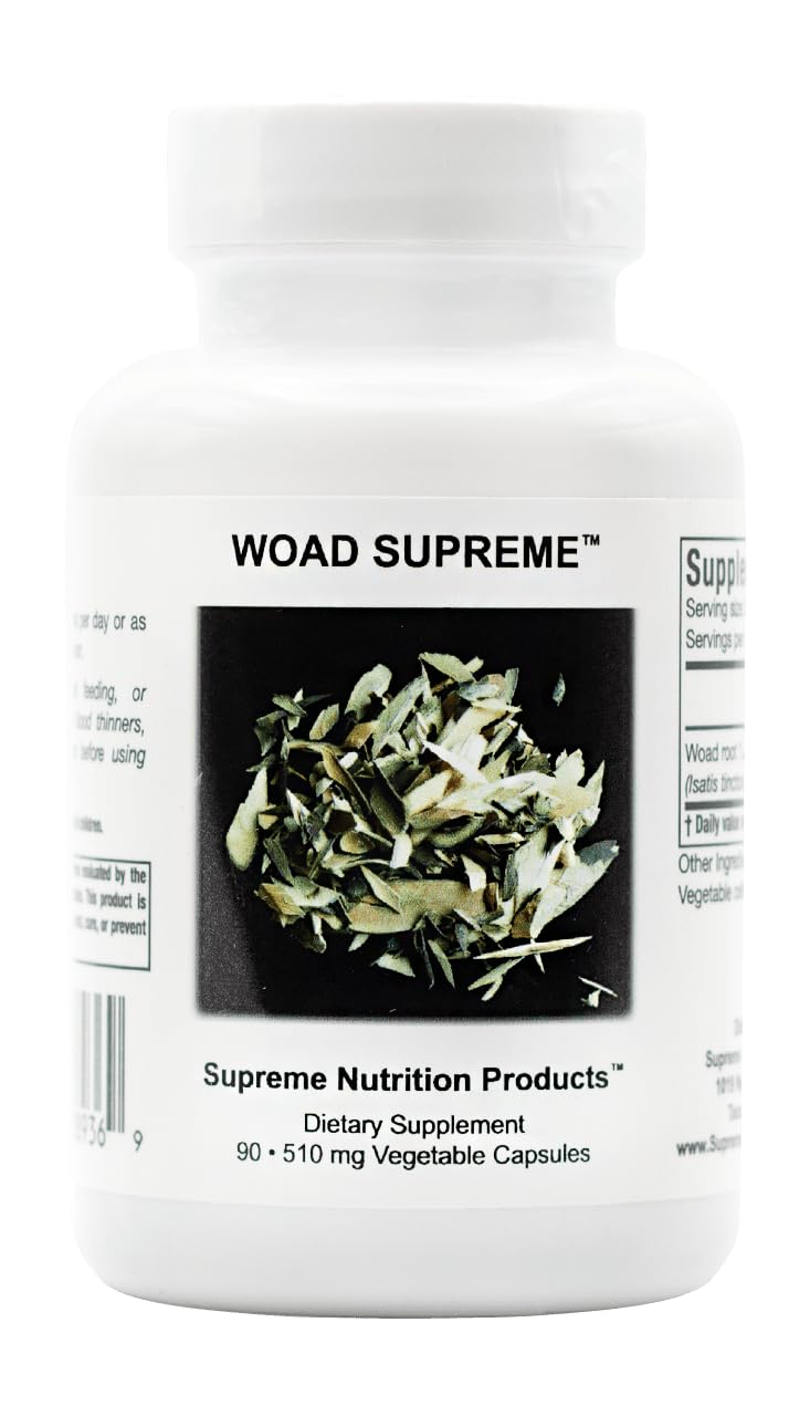 Supreme Nutrition front packaging showing label and capsule count, clear quality cues