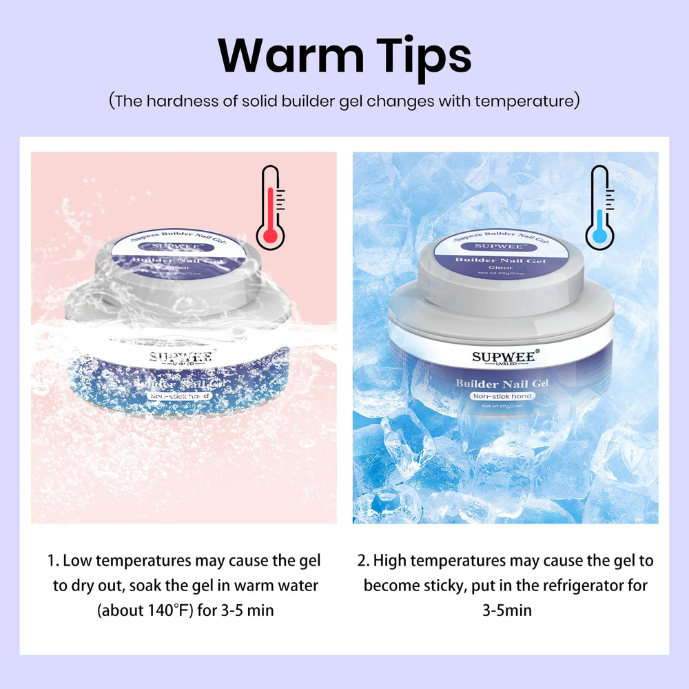 SupWEE 3D gel with silicone mold for nail sculpting projects