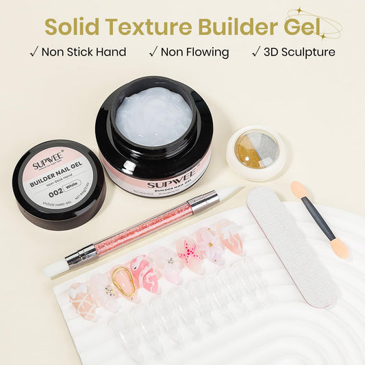 SUPWEE chrome powder set adds metallic accents to nail art