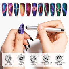 Supwee double-head magnetic stick: precise control for bold cat eye patterns