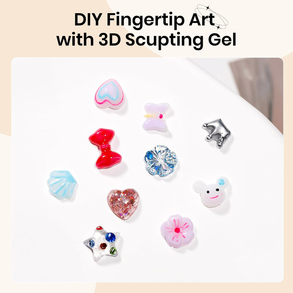SUPWEE Moules silicone inclus, faciles pour créer motifs 3D variés.