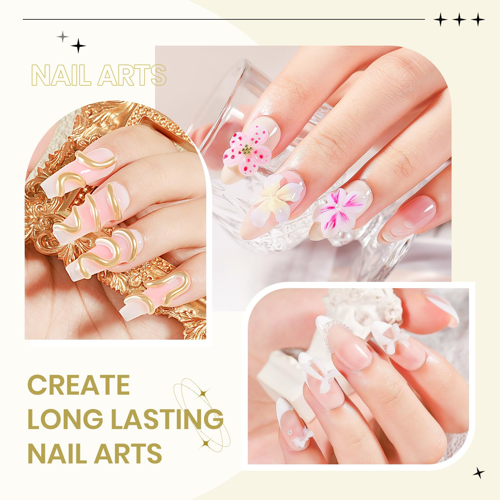 SUPWEE silicone nail molds ensure consistent pattern crafting