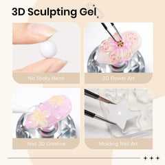 SUPWEE Stylo silicone double-face pour modelage précis.