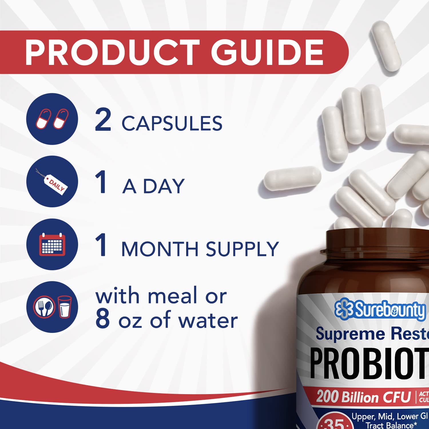 Illustration of gut health and GI tract balance