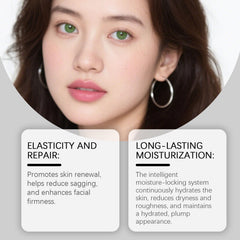 Applying SURORAIN cream to the face for quick absorption and moisture