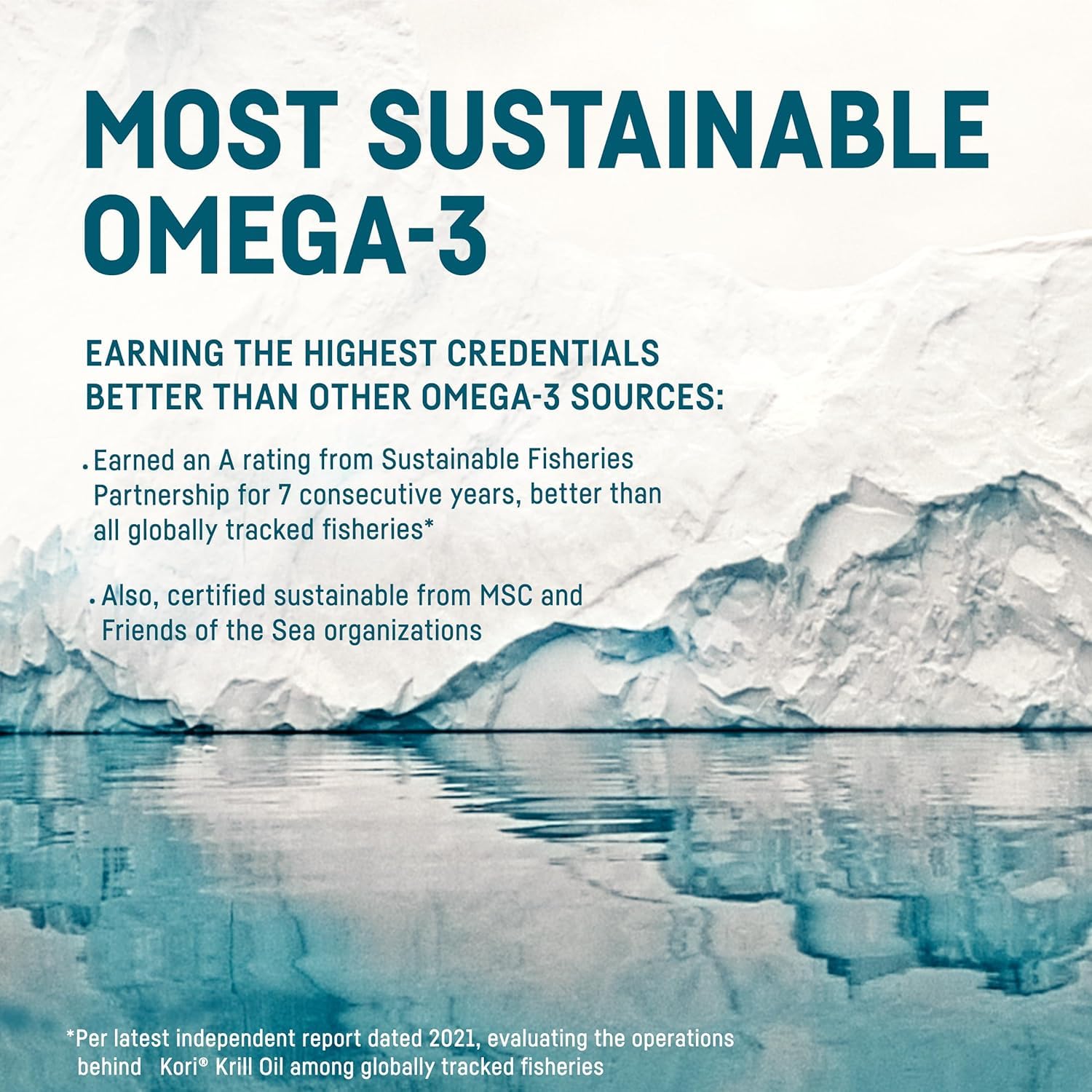 Sustainable Antarctic krill oil source and packaging