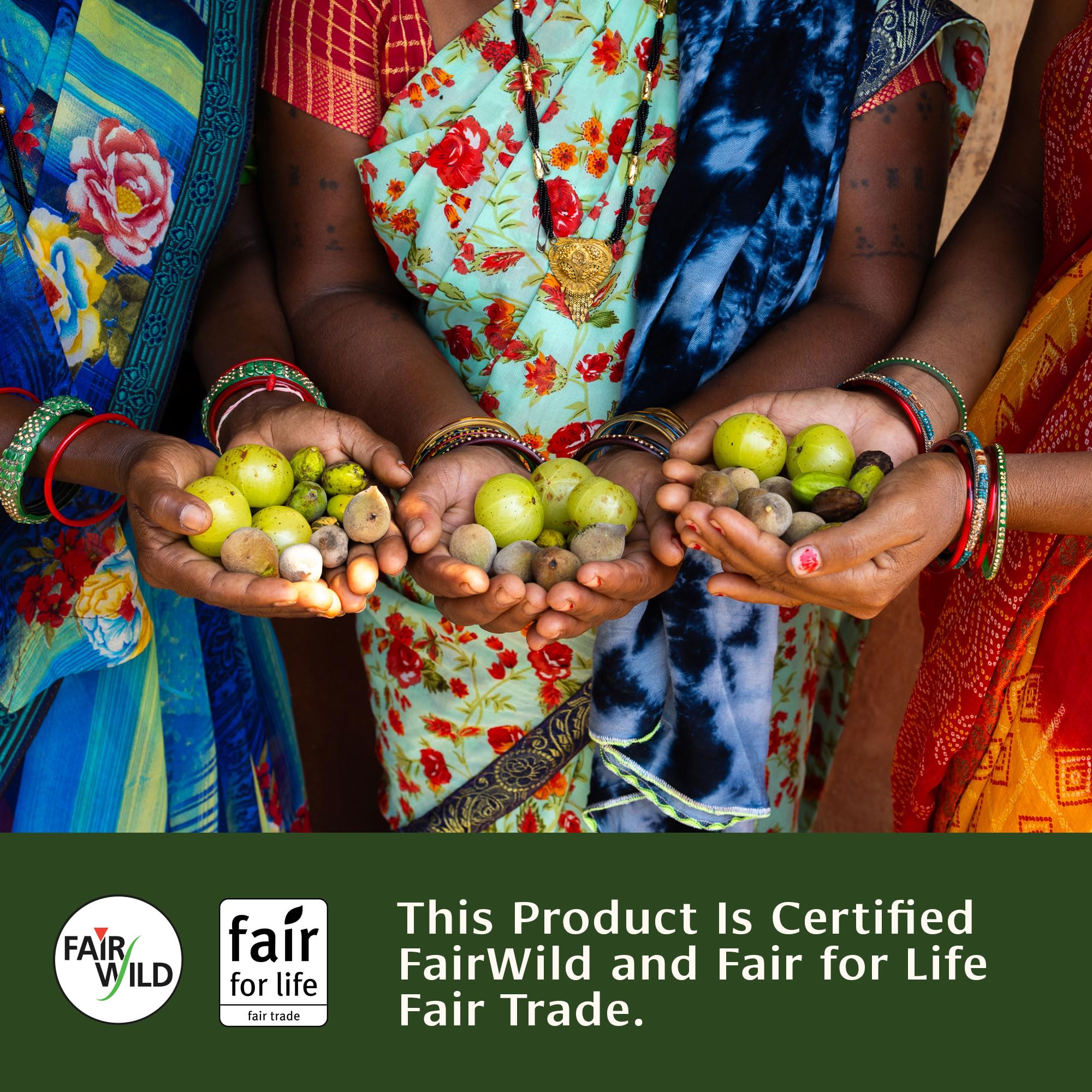 Sustainably sourced organic herbs for Triphala