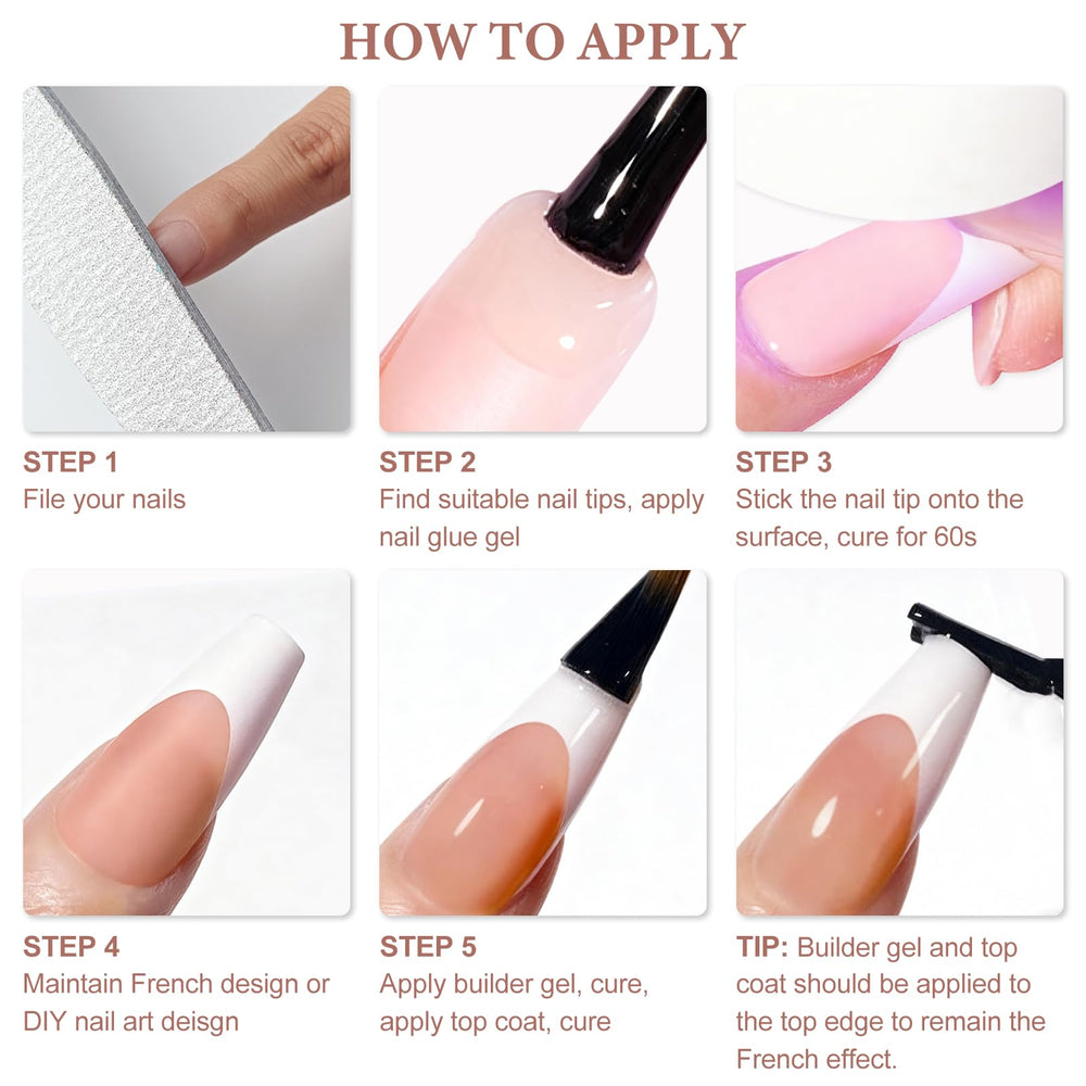 SUTOKAKA 15-sizes universal fit for precise nail sizing.