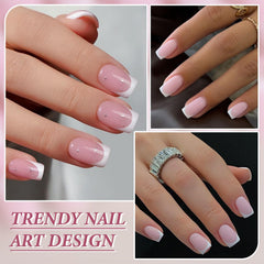 SUTOKAKA beginner-friendly press-on nails for quick at-home application.