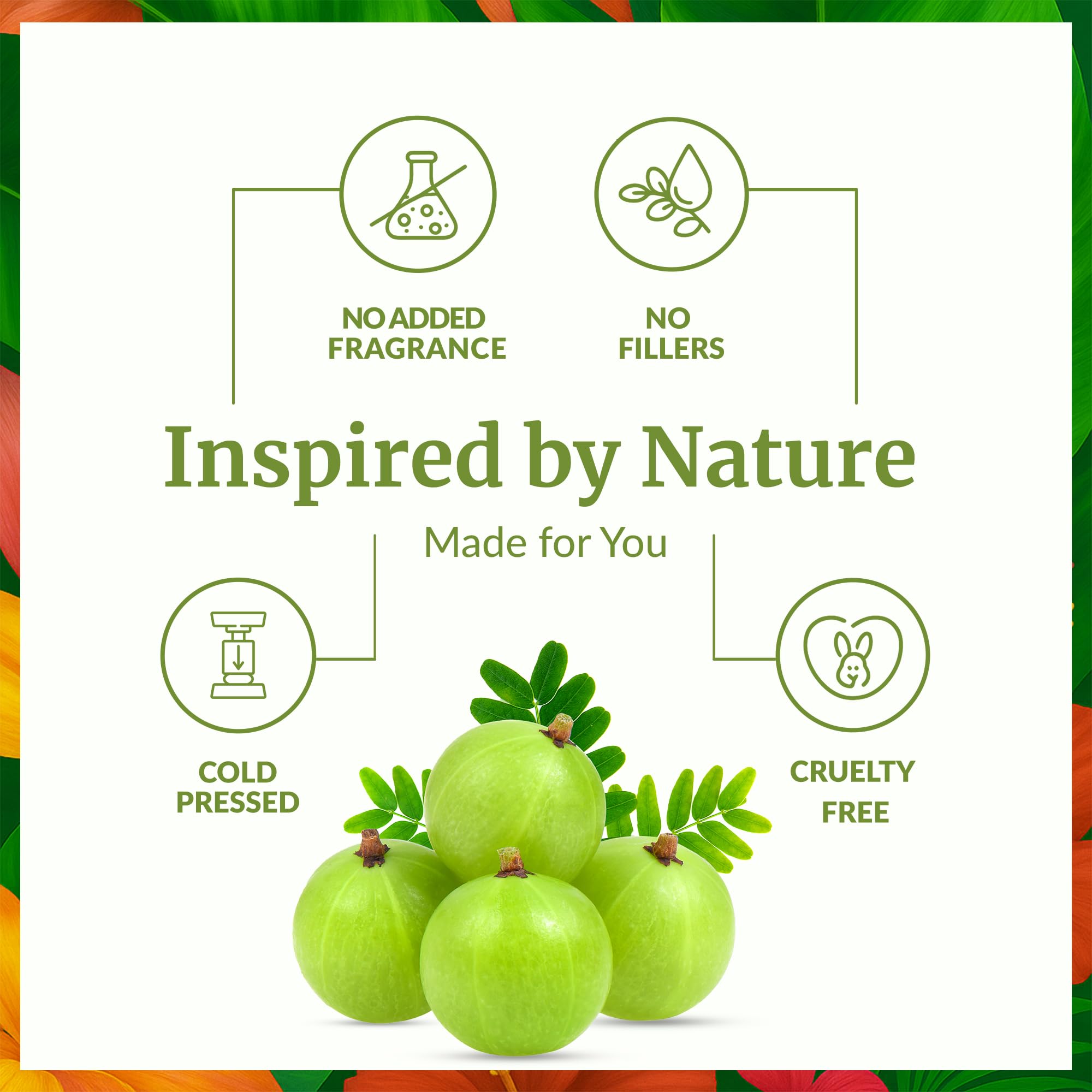 Hair care with SVA Amla Oil - oil on scalp and hair