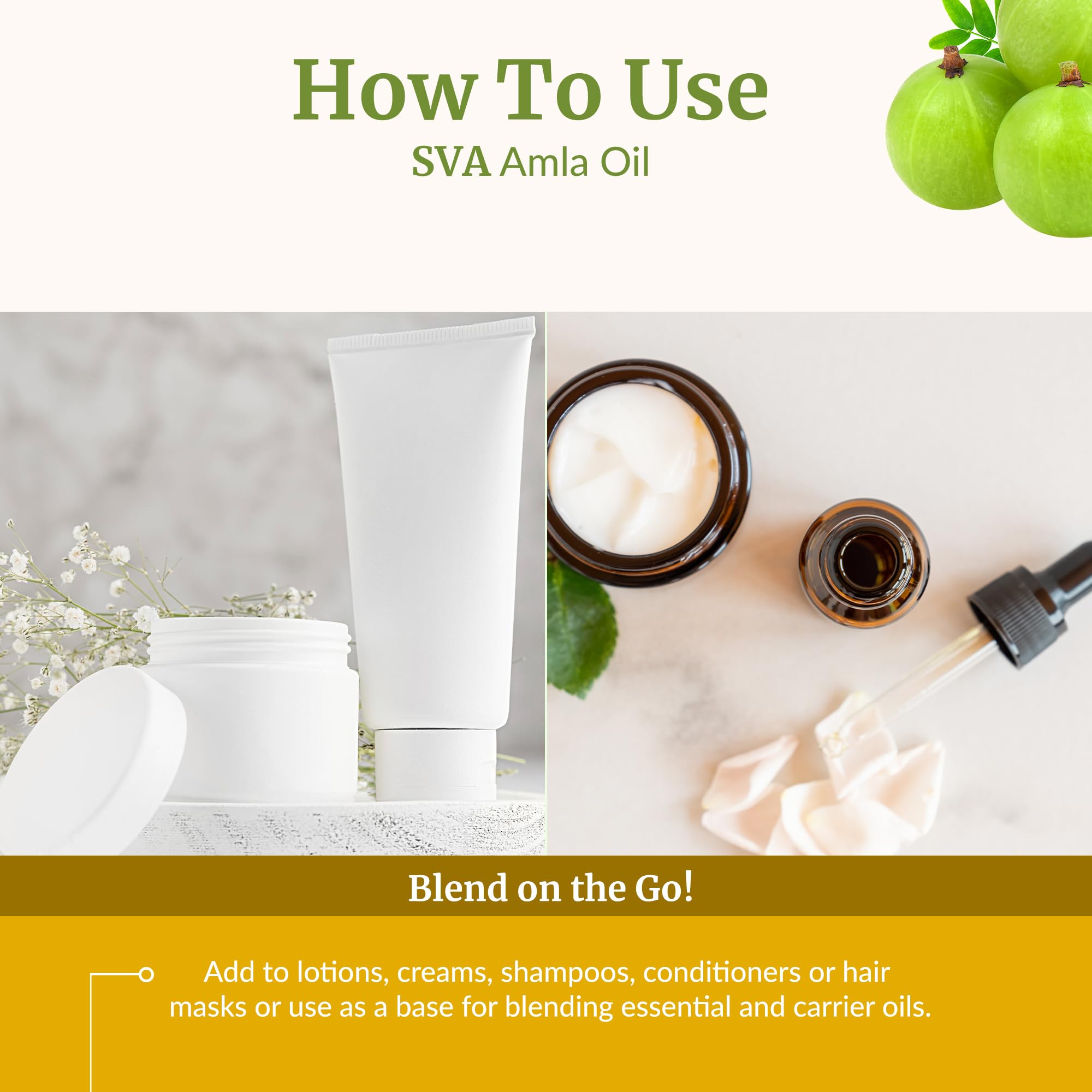 Premium cold-pressed Amla carrier oil ingredients