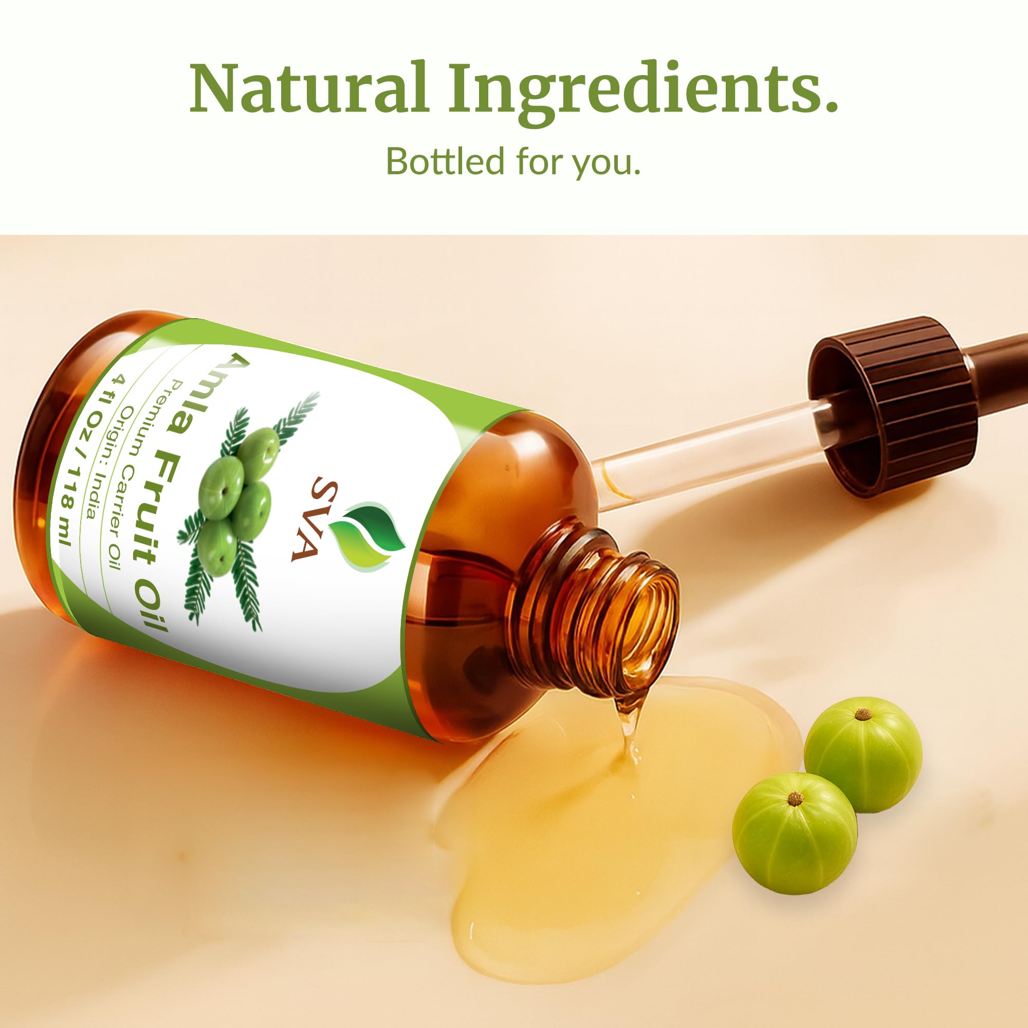 Packaging box and bottle of SVA Amla Oil