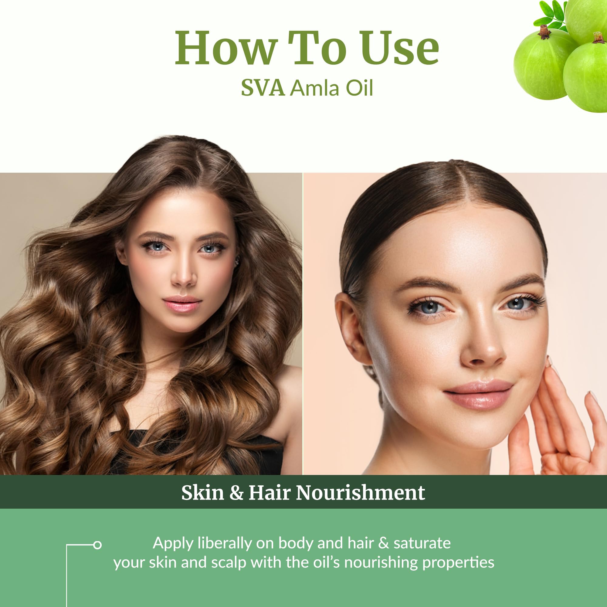 Skin care with Amla Oil for nourishment