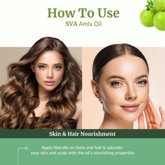 Skin care with Amla Oil for nourishment