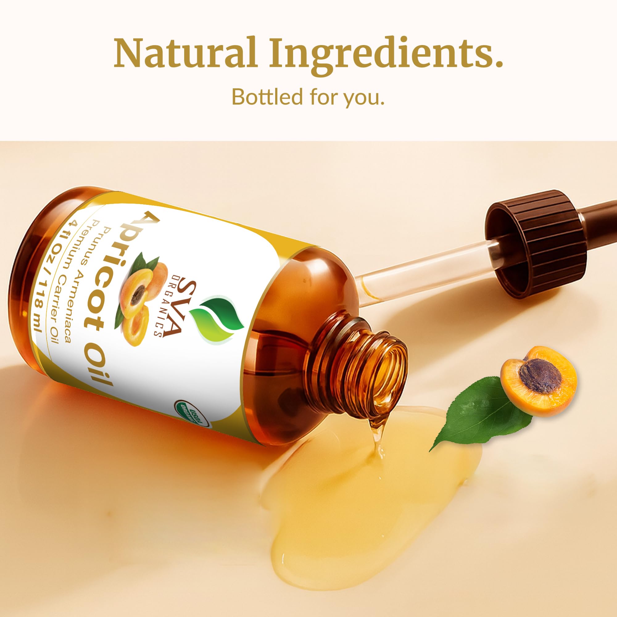 Image showing the nutty aroma of apricot seed oil