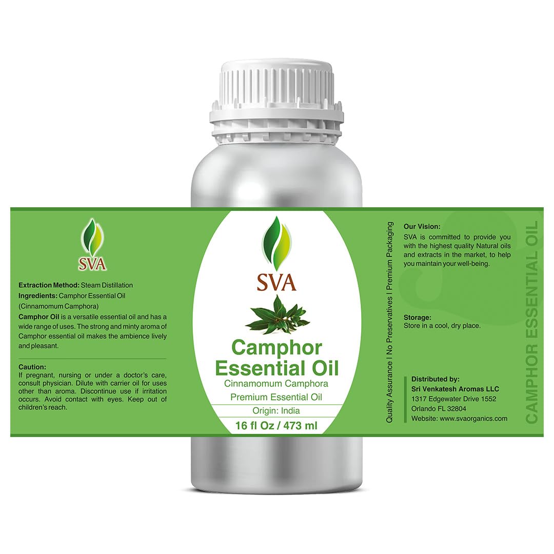 Camphor essential oil for diffuser and aromatherapy