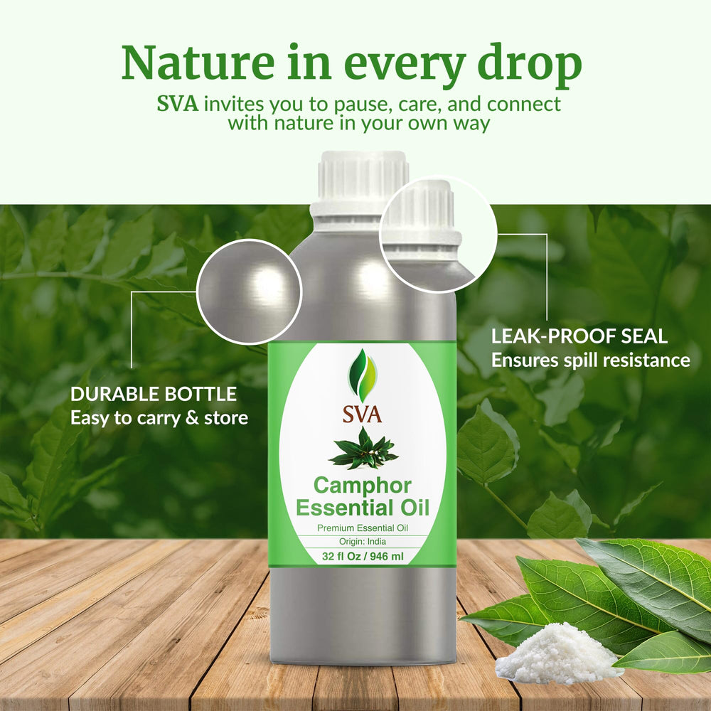 Cruelty-free, preservative-free camphor oil from SVA