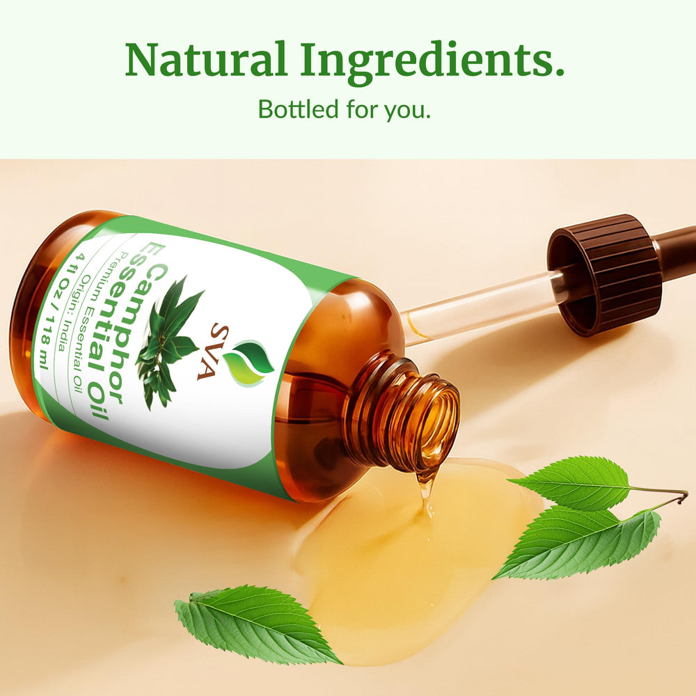 Packaging box for SVA Camphor Essential Oil 4 oz