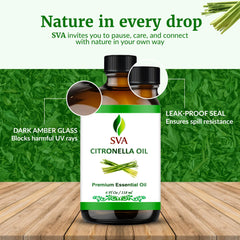 Citronella oil with Epsom salts for bath