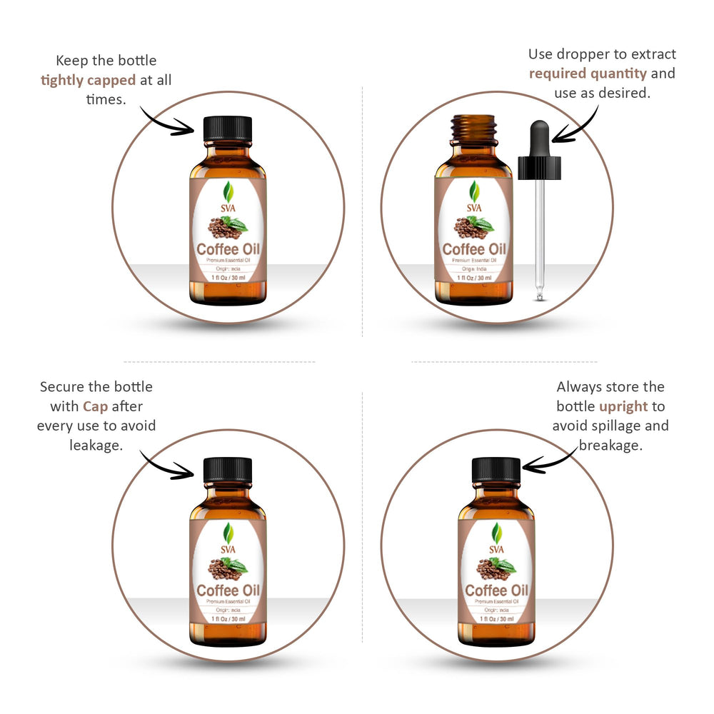 SVA Coffee Essential Oil for skin care