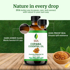 Aromatherapy setup featuring Copaiba essential oil