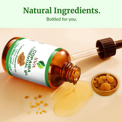 Copaiba oil used in candle and soap making
