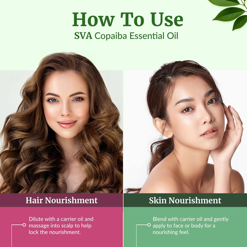 Copaiba oil suitable for skin care and massages (diluted)