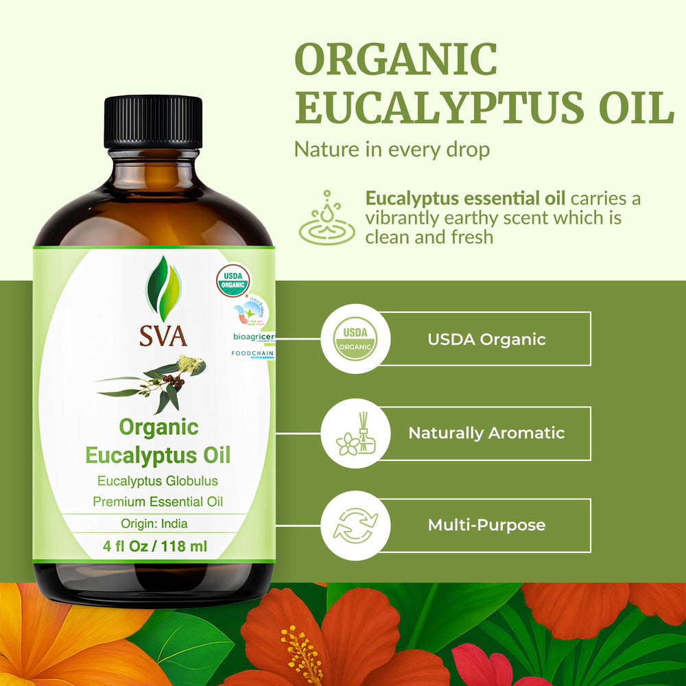Dropper bottle for SVA Eucalyptus essential oil